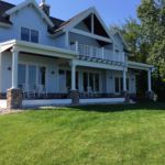 Just finished this beautiful home for our clients on Elk Lake