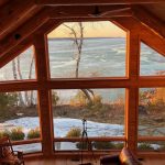 Finished home overlooking Torch Lake