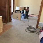 Building custom desk unit for our client.